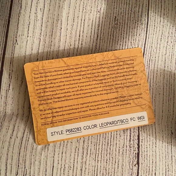 Patricia Nash leather leopard print bucket Bag - Picture 13 of 14